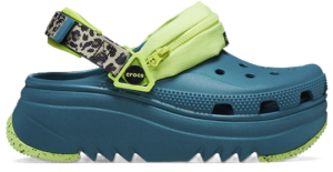 Dép Crocs Classic Hiker Xscape Print Green 208605-9DB