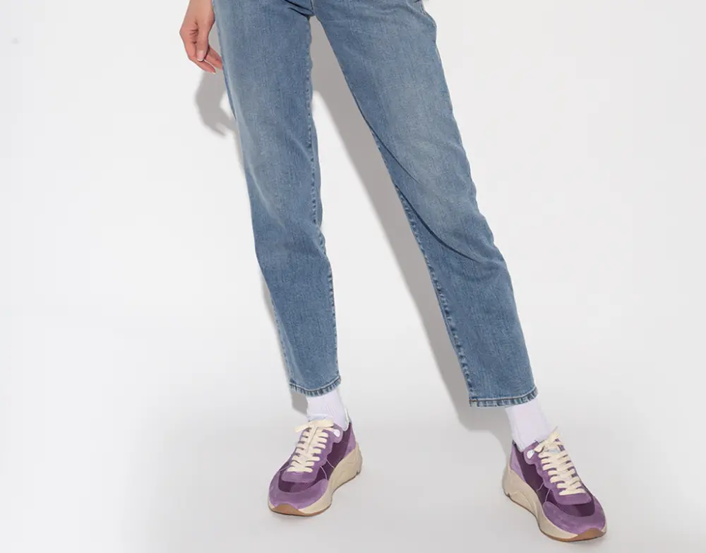 Alternative view of Giày Golden Goose Running 'Purple Blue Cream' GWF00272-F002530-45354