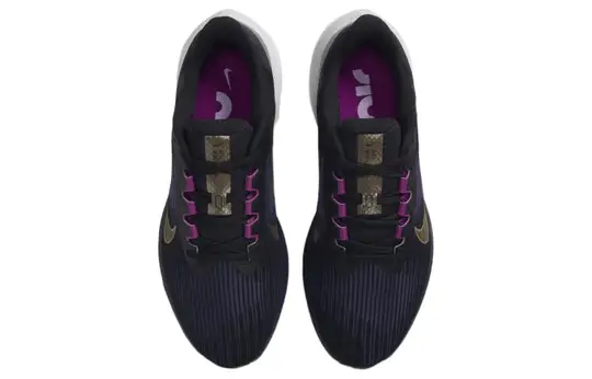 Giày Nike Air Winflo 9 'Black Gold Suede' DD6203-007 - Ảnh 10