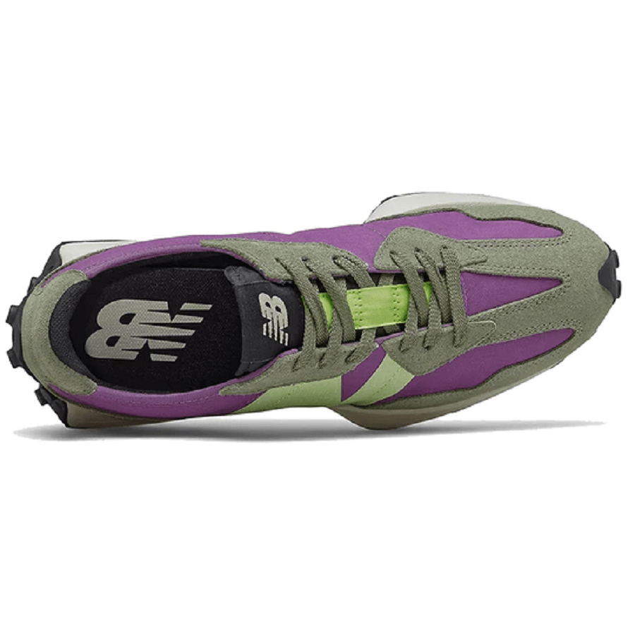Giày New Balance 327 'Sour Grape Bleached Lime Glow' MS327TC - Ảnh 4