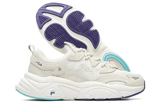 Giày FILA Mars VNTG Running Shoes White GS F12W031122FGT - Ảnh 3