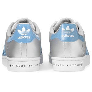 Alternative view of Giày Adidas Superstar x Disney 'Metal Silver Blue' HQ2174