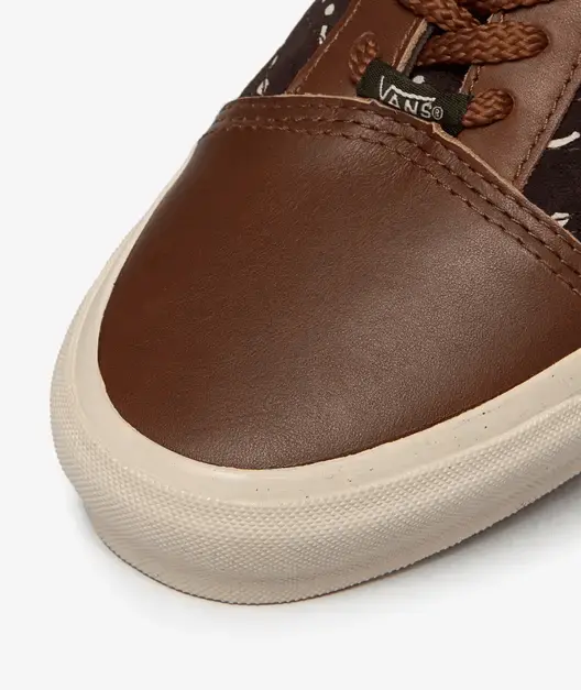Giày Vans Vault Old Skool LX Taka Hayashi OG 'Brown' VN0A5FC4BRO - Ảnh 6