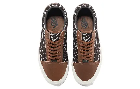 Giày Vans Vault Old Skool LX Taka Hayashi OG 'Brown' VN0A5FC4BRO - Ảnh 3