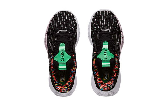 Giày Under Armour Curry Flow 9 'Sesame Street' GS 3024249-002 - Ảnh 4