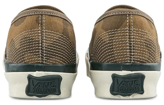 Giày Vans Vault X Taka Hayashi Style 48 Lx 'Canvas Brown' VN0A5FC5BRO - Ảnh 4