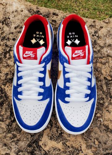 Giày Nike SB Dunk Low Pro 'Ishod Wair QS' 839685-416 - Ảnh 3