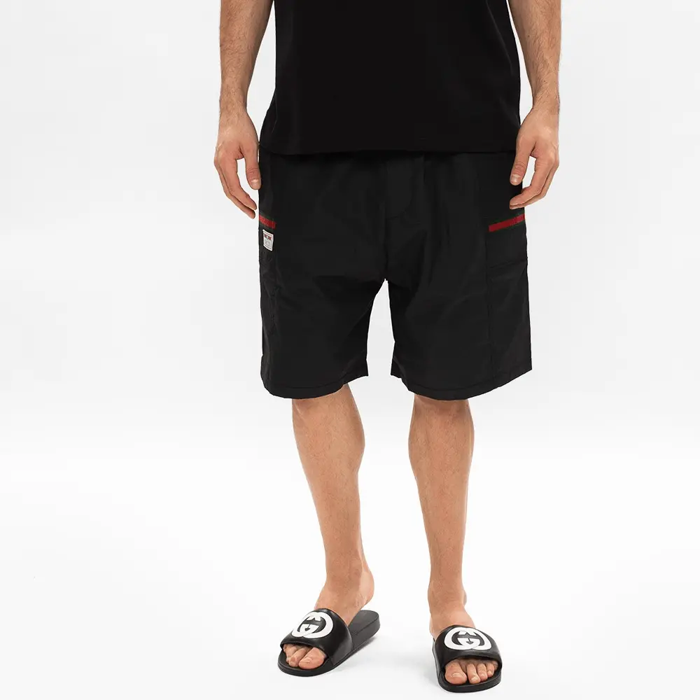 Alternative view of Dép Gucci Slide Interlocking G Leather 'Black' 644756-0R0F0-1071