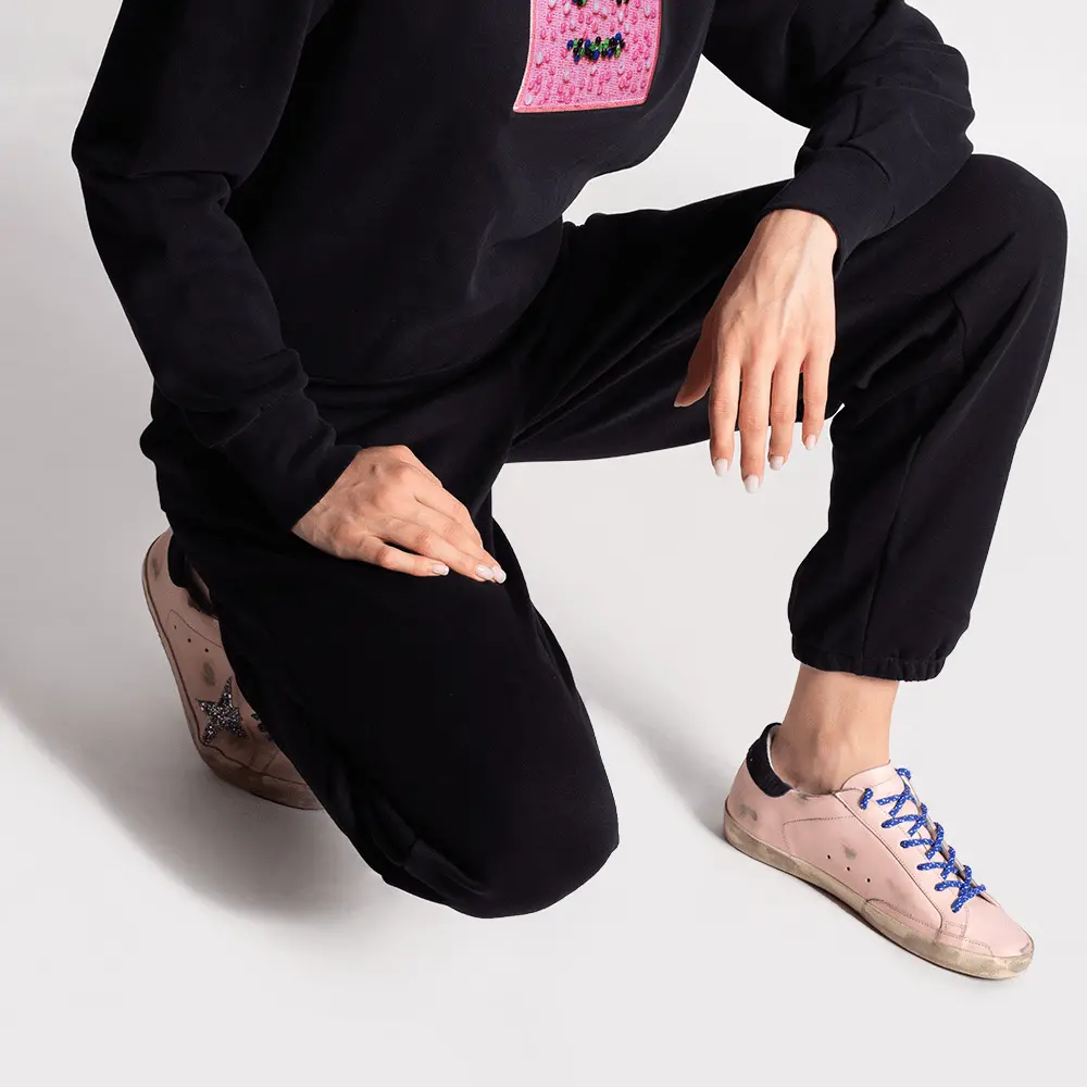 Giày Golden Goose Superstar Pink GWF00101-F001895-25590 - Ảnh 4