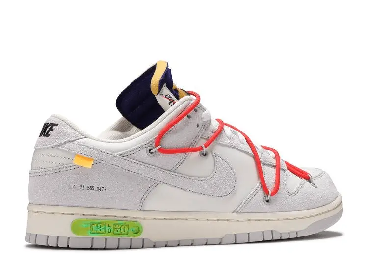 Giày Nike Off-White x Dunk Low 'Lot 13 of 50' DJ0950-110 - Ảnh 3