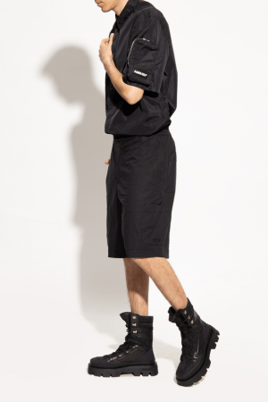 Alternative view of Giày MSIBHV The Ibiza Boot Monogram Black 3121BM617