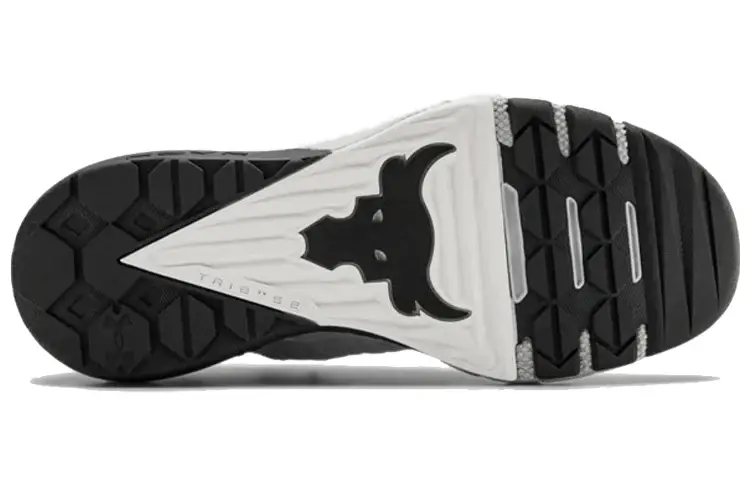 Giày Under Armour Project Rock 3 'Halo Grey Black' 3023004-100 - Ảnh 5
