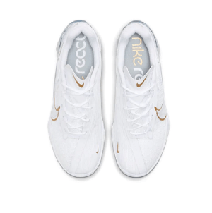 Alternative view of Giày Nike React Metcon Turbo 'White Metallic Gold' CT1249-100