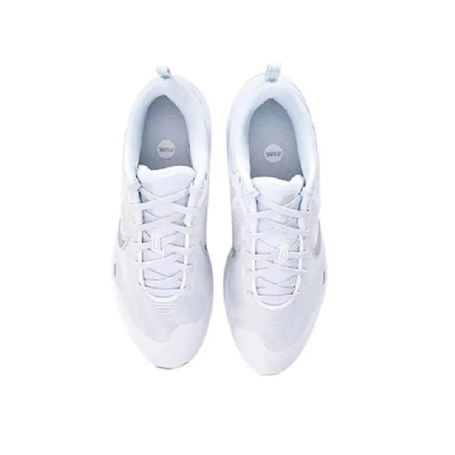 Giày Nike Downshifter 12 'White Silver' DD9293-100 - Ảnh 4