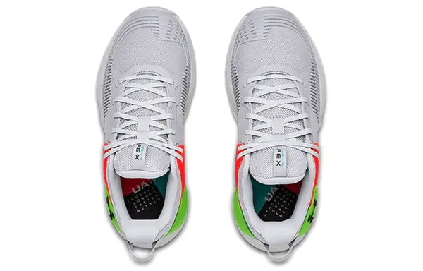 Giày Under Armour HOVR Apex 'Grey Orange' 3022209-100 - Ảnh 4