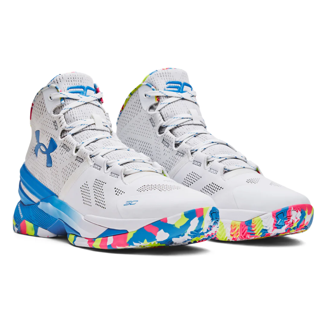 Giày Under Armour Curry 2 Retro 'Splash Party' 2023 3026282-100 - Ảnh 6