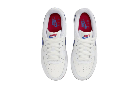 Giày Nike Air Force 1 Big Kids' Shoes 'White Blue' DX5805-179 - Ảnh 7