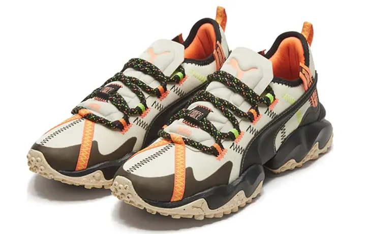 Alternative view of Giày Puma First Mile X Erupt Trail 'Tapioca Black' 193152-02