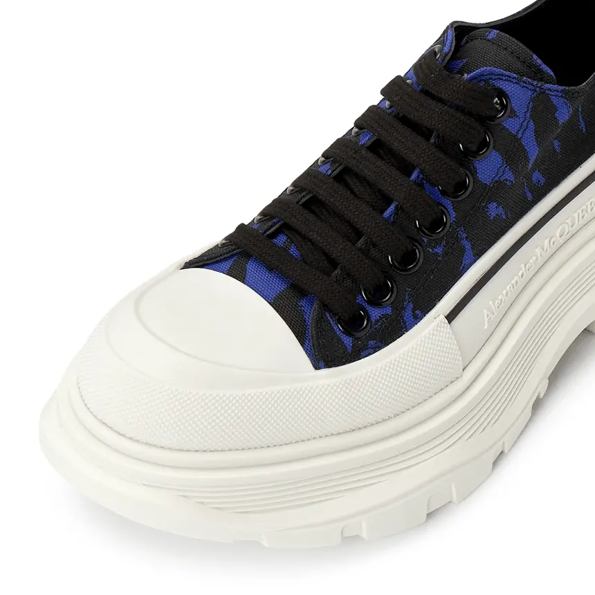 Alternative view of Giày Alexander Mcqueen Tread Slick 'Blue' 708093-W4TG5-4593