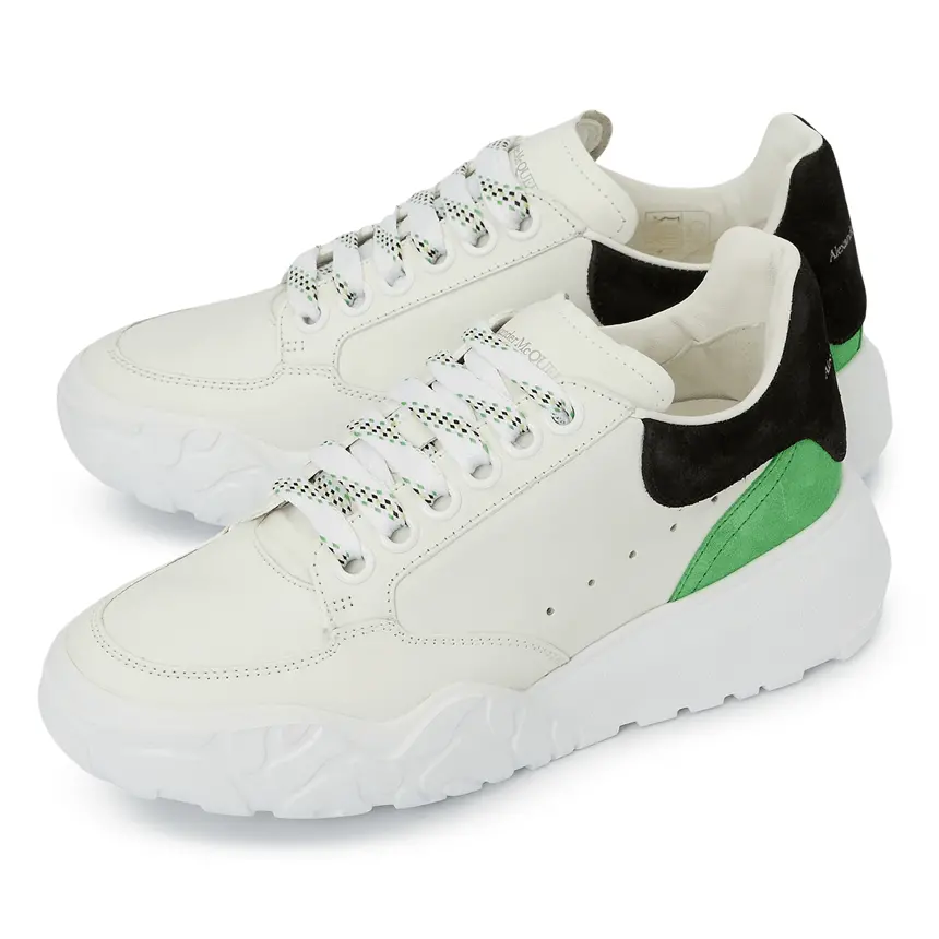 Giày Alexander Mcqueen Court Trainer 'White' 709033-WIAA1-8950 - Ảnh 4