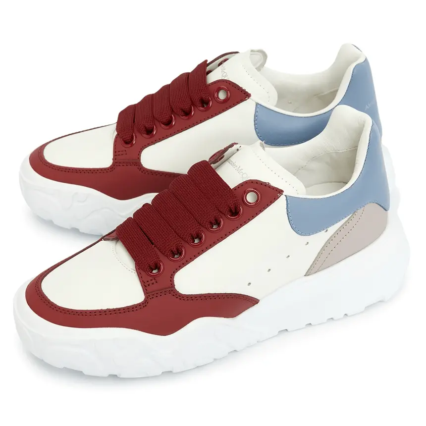 Giày Alexander Mcqueen Court Trainer 'White' 709033-WIAAH-8952 - Ảnh 4