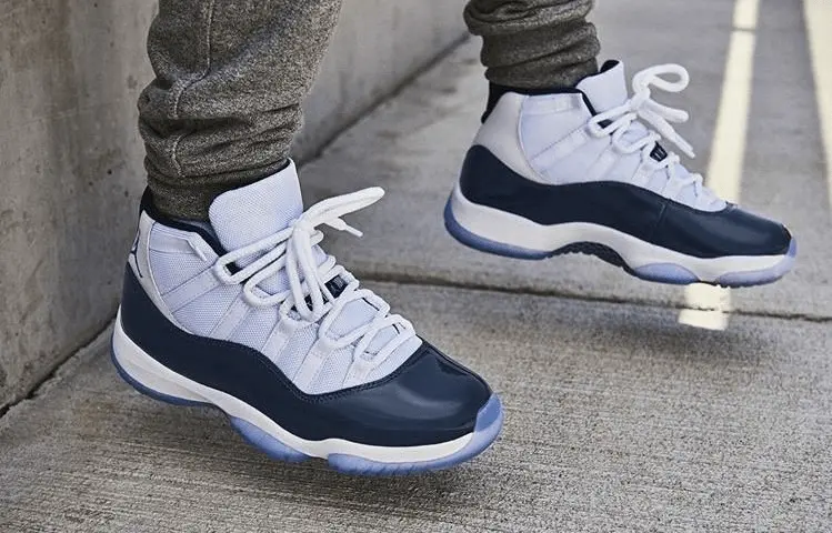 Giày Nike Air Jordan 11 Retro GS 'Win Like '82' 378038-123 - Ảnh 5