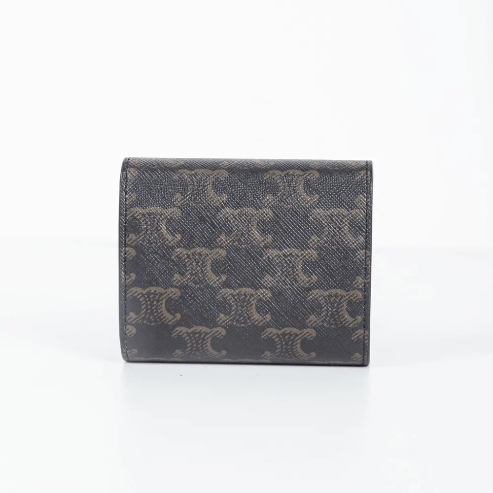 Alternative view of Túi Celine Small Triomphe Wallet In Triomphe Canvas 'Tan' 10D782CQH-04LU