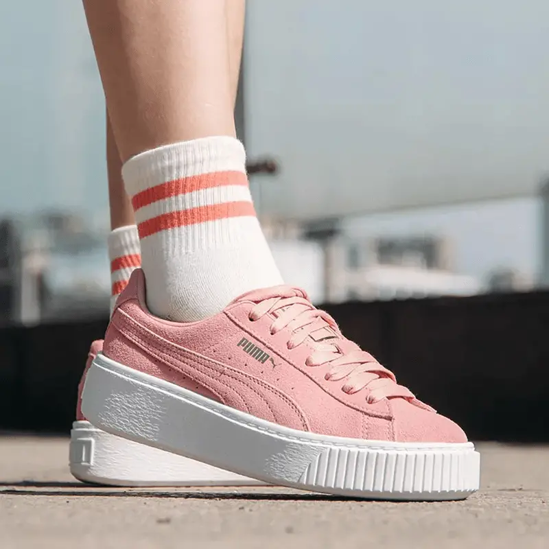 Giày Puma Suede Platform 'Pink' 362223-14 - Ảnh 4