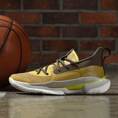 Giày Under Armour Curry 7 'Zeppelin Yellow' 3021258-701 - Ảnh 4