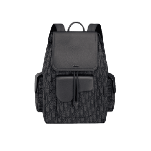 Balo Dior Saddle Backpack 'Black' 1ADBA161YKS_H03E