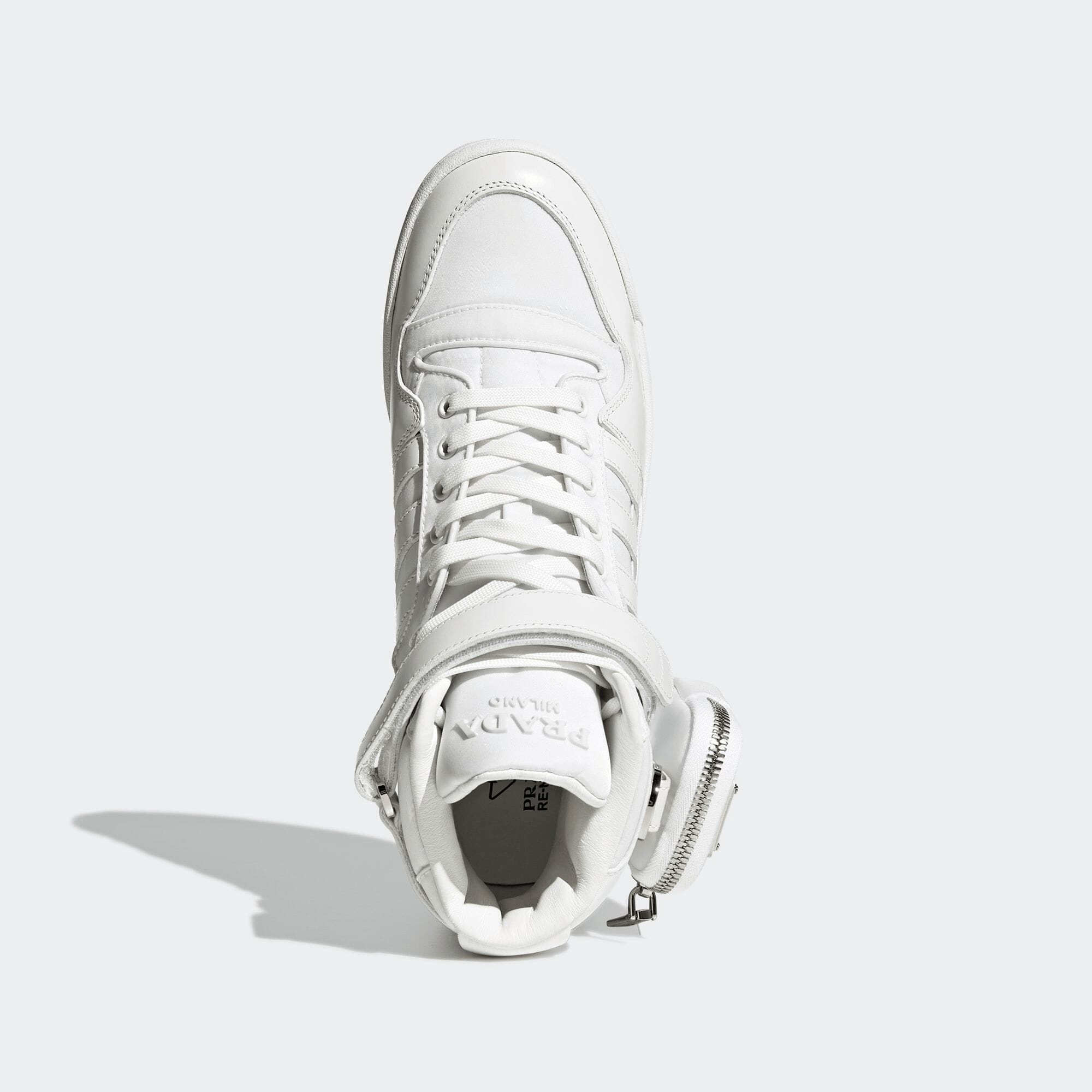 Giày Adidas x Prada Forum High 'White' GY7041 - Ảnh 3