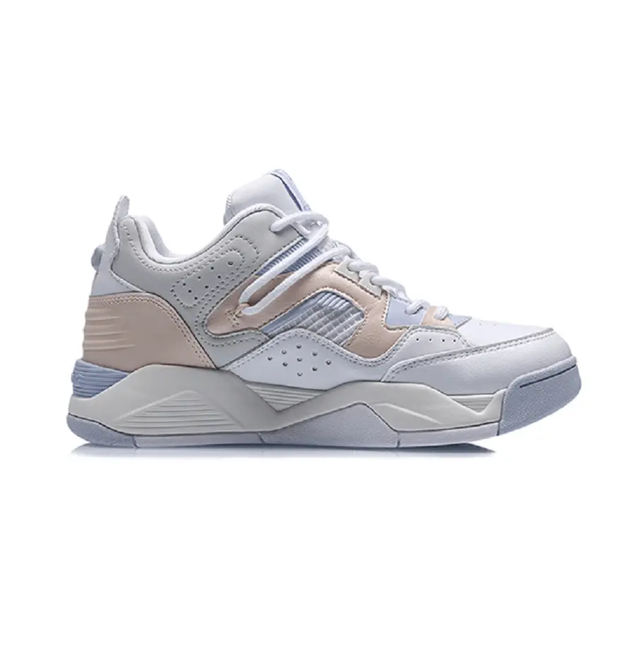 Alternative view of Giày Li Ning Women's Casual Ladies Basketball Autumn Classic AGBR022-3