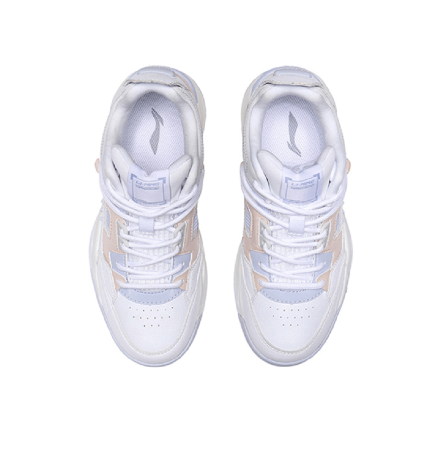 Giày Li Ning Women's Casual Ladies Basketball Autumn Classic AGBR022-3 - Ảnh 4