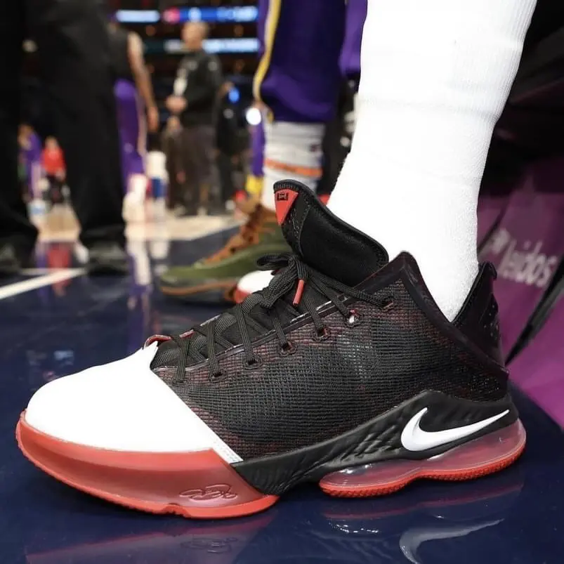 Giày Nike Lebron XIX Low EP 19 'Bred' DH1271-001 - Ảnh 5