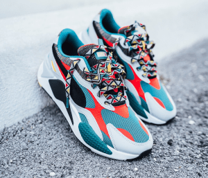 Alternative view of Giày Puma RS-X3 'Mix - Teal Green' 373183-02
