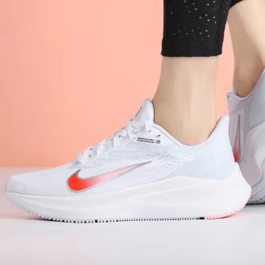 Alternative view of Giày Nike Air Zoom Winflo 7 W 'Pink White' CJ0302-105