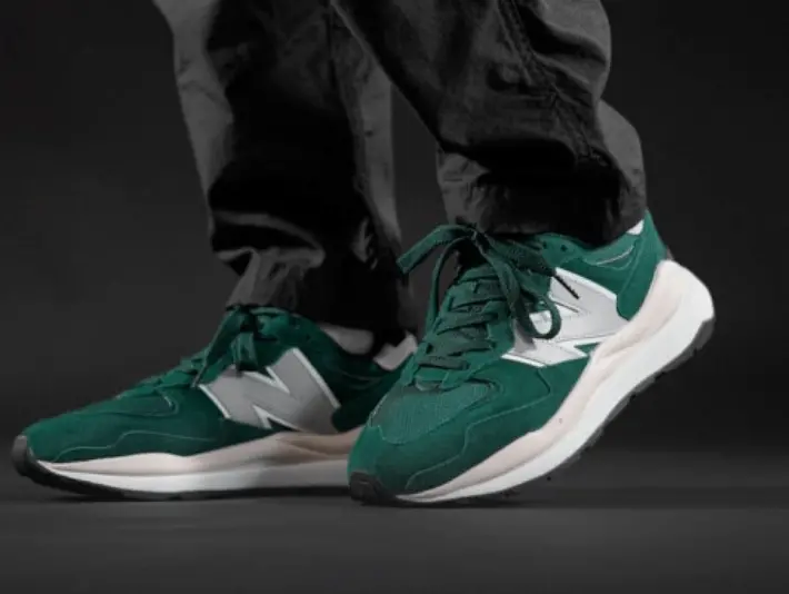 Alternative view of Giày New Balance 57/40 'Green Rain Cloud' M5740HR1