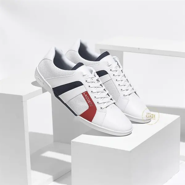 Giày Lacoste Chaymon Club In Weiss 7-39CMA0072042 - Ảnh 3