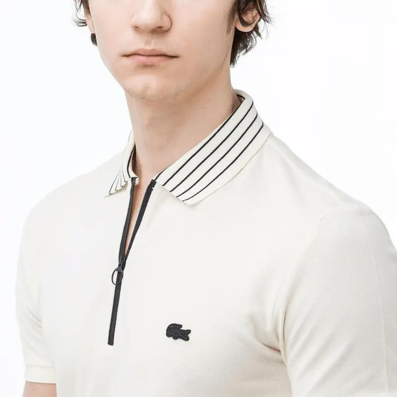 Alternative view of Áo Lacoste Erkek Slim Fit Pembe Polo PH9400-D9D