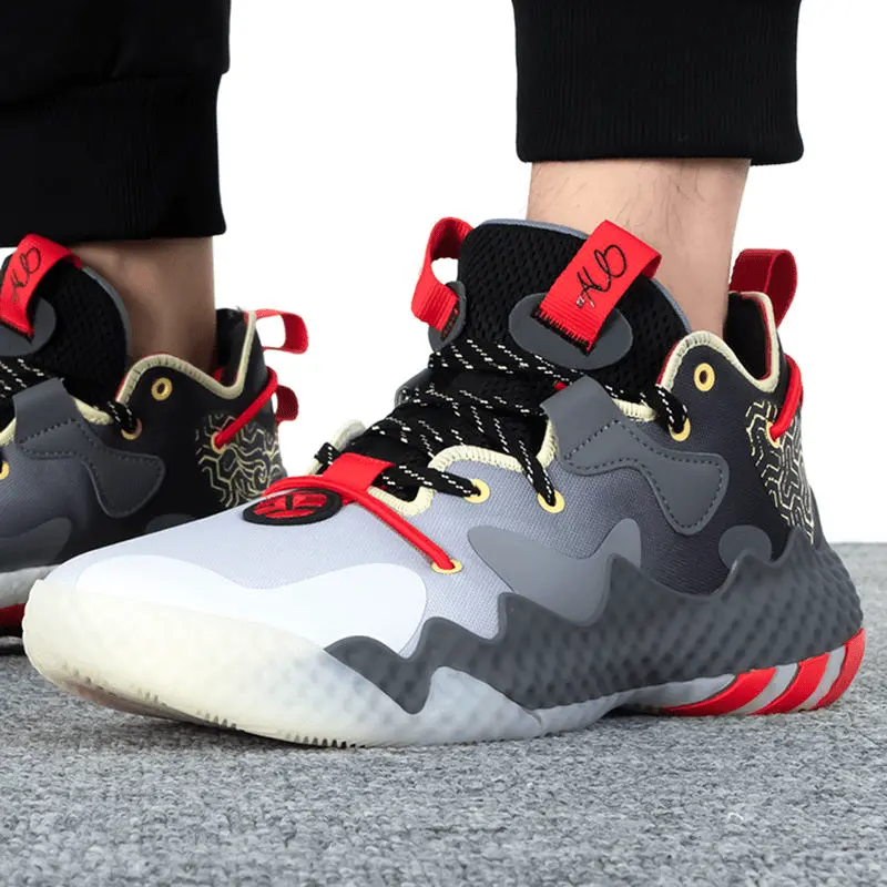 Alternative view of Giày Adidas Harden Vol 6 'White Grey' FZ6007