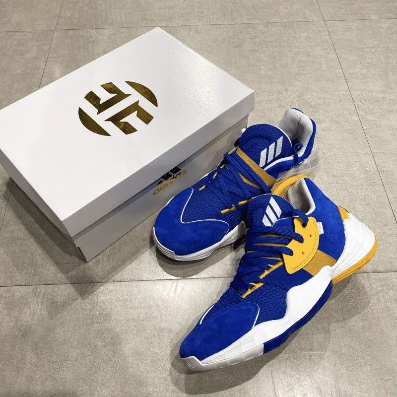 Giày Adidas Harden Vol. 4 'Su Casa Mi Casa Golden State Warriors' FW7497 - Ảnh 5