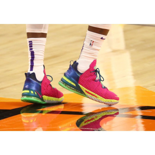 Giày Nike LeBron 18 EP 'Los Angeles By Night' DB7644-600 - Ảnh 2