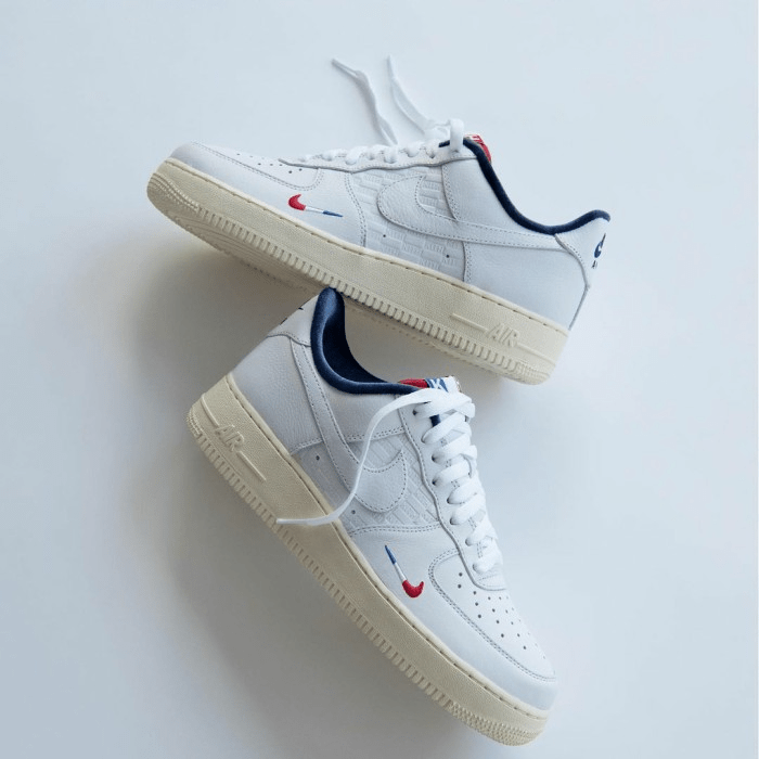 Giày Nike x Kith Air Force 1 Low 'Paris' CZ7927-100 - Ảnh 3