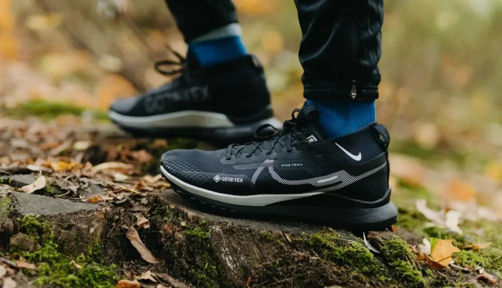 Alternative view of Giày Nike React Pegasus Trail 4 GORE-TEX 'Black Silver' DJ7926-001