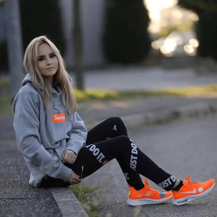 Giày Nike Gyakusou Zoom Fly Mercurial Flyknit 'Total Orange' AO2115-800 - Ảnh 5