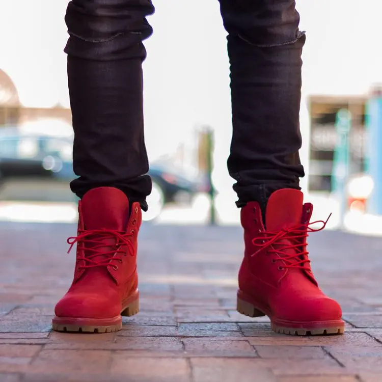 Giày Timberland 6 Inch Premium 'Dark Red' TB0A2A9C-F41 - Ảnh 4