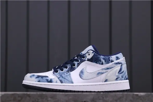 Giày Nike Air Jordan 1 Low SE 'Washed Denim' CZ8455-100 - Ảnh 5
