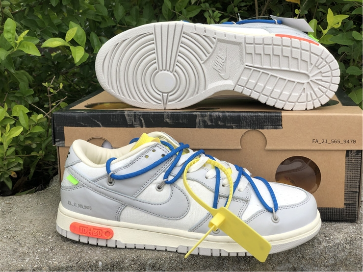 Giày Nike Off-White x Dunk Low 'Lot 10 of 50' DM1602-112 - Ảnh 6
