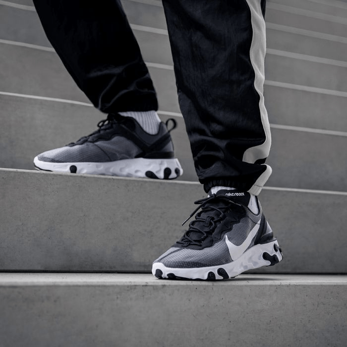 Giày Nike React Element 55 'Anthracite' CI3831-002 - Ảnh 3