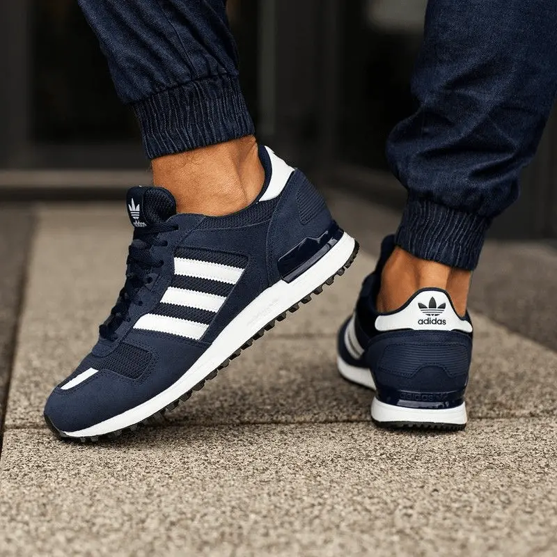 Giày Adidas ZX 700 'Collegiate Navy' S76176 - Ảnh 4